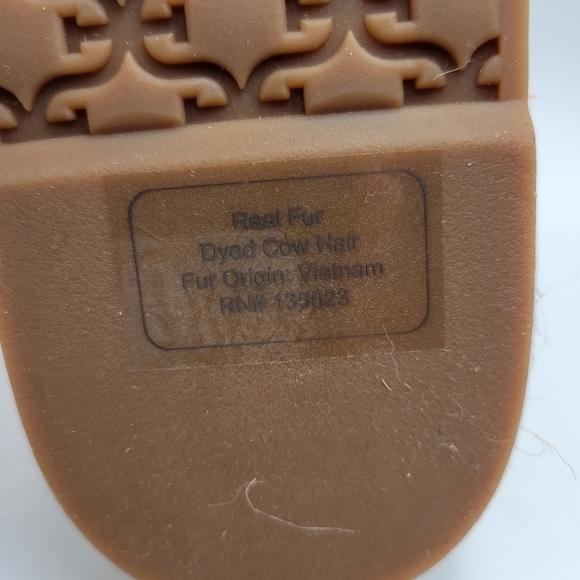 SAM EDELMAN Korina Tan Cheetah Print Platform Sandal Sz 7.5 - Picture 5 of 12